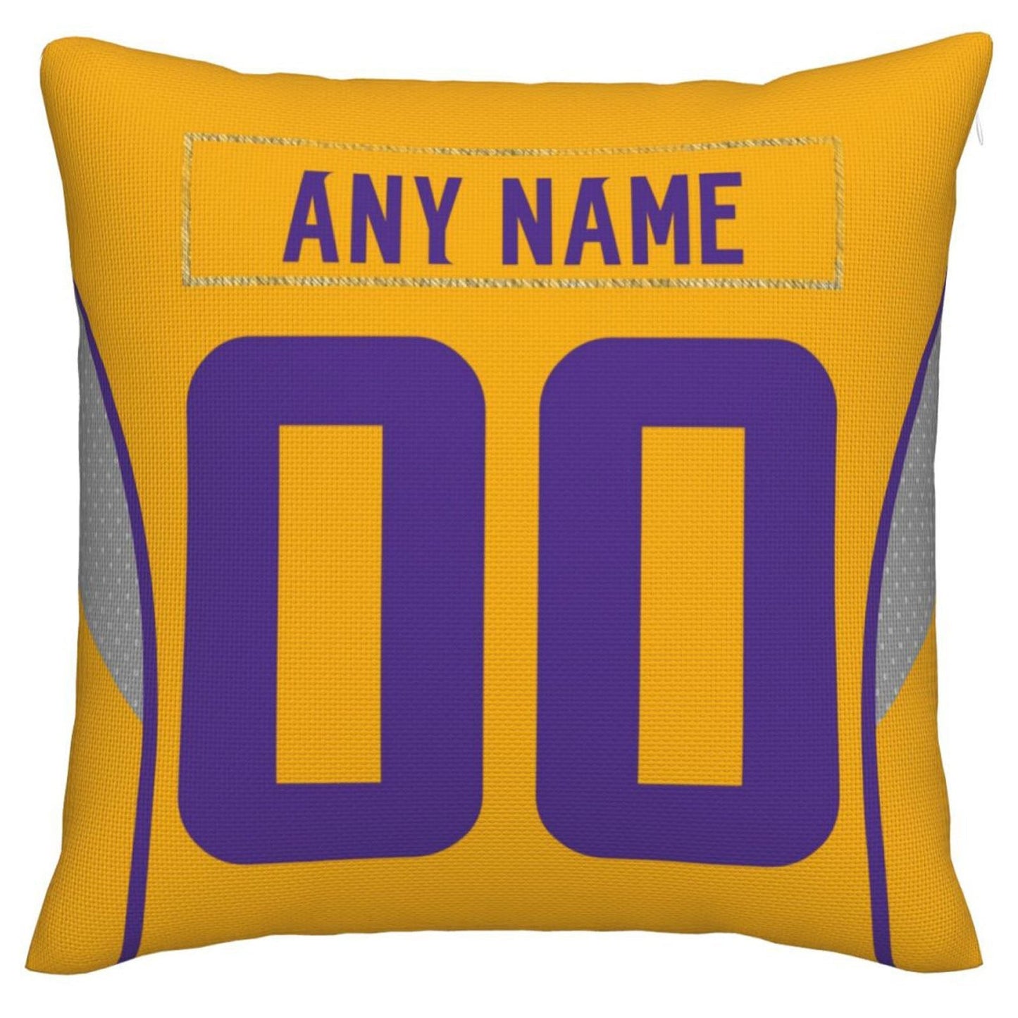 Custom MN.Vikings Pillow Decorative Throw Pillow Case - Print Personalized Football Team Fans Name & Number Birthday Gift Football Pillows