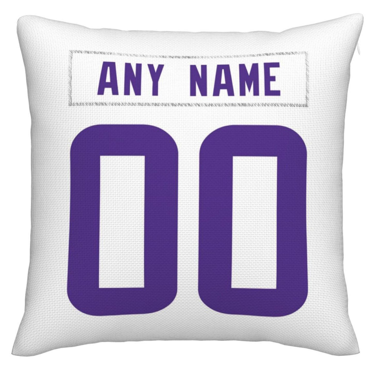 Custom MN.Vikings Pillow Decorative Throw Pillow Case - Print Personalized Football Team Fans Name & Number Birthday Gift Football Pillows