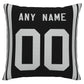 Custom LV.Raiders Pillow Decorative Throw Pillow Case - Print Personalized Football Team Fans Name & Number Birthday Gift Football Pillows