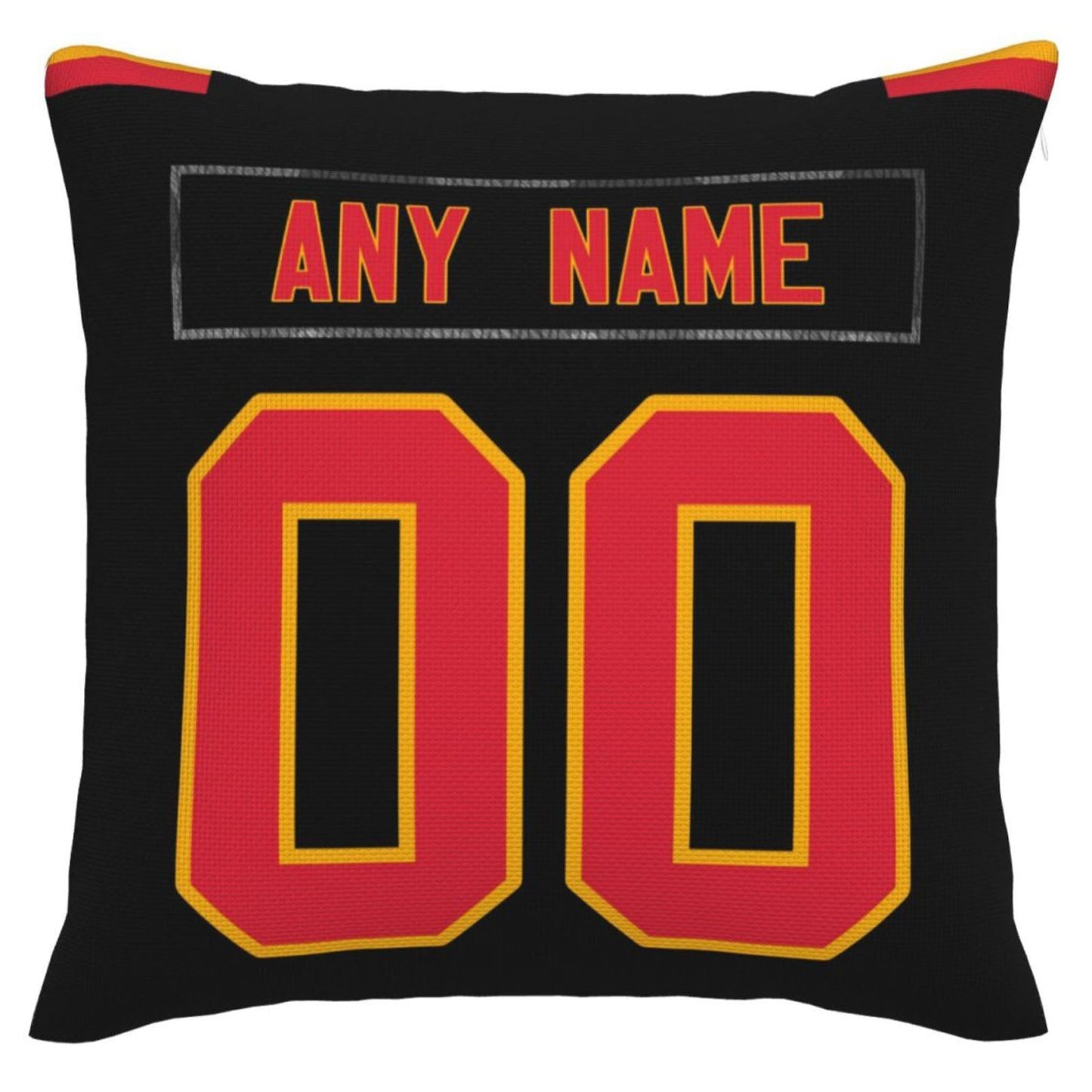 Custom KC.Chiefs Pillow Decorative Throw Pillow Case - Print Personalized Football Team Fans Name & Number Birthday Gift Football Pillows