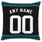 Custom J.Jaguars Pillow Decorative Throw Pillow Case - Print Personalized Football Team Fans Name & Number Birthday Gift Football Pillows