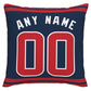 Custom H.Texans Pillow Decorative Throw Pillow Case - Print Personalized Football Team Fans Name & Number Birthday Gift Football Pillows