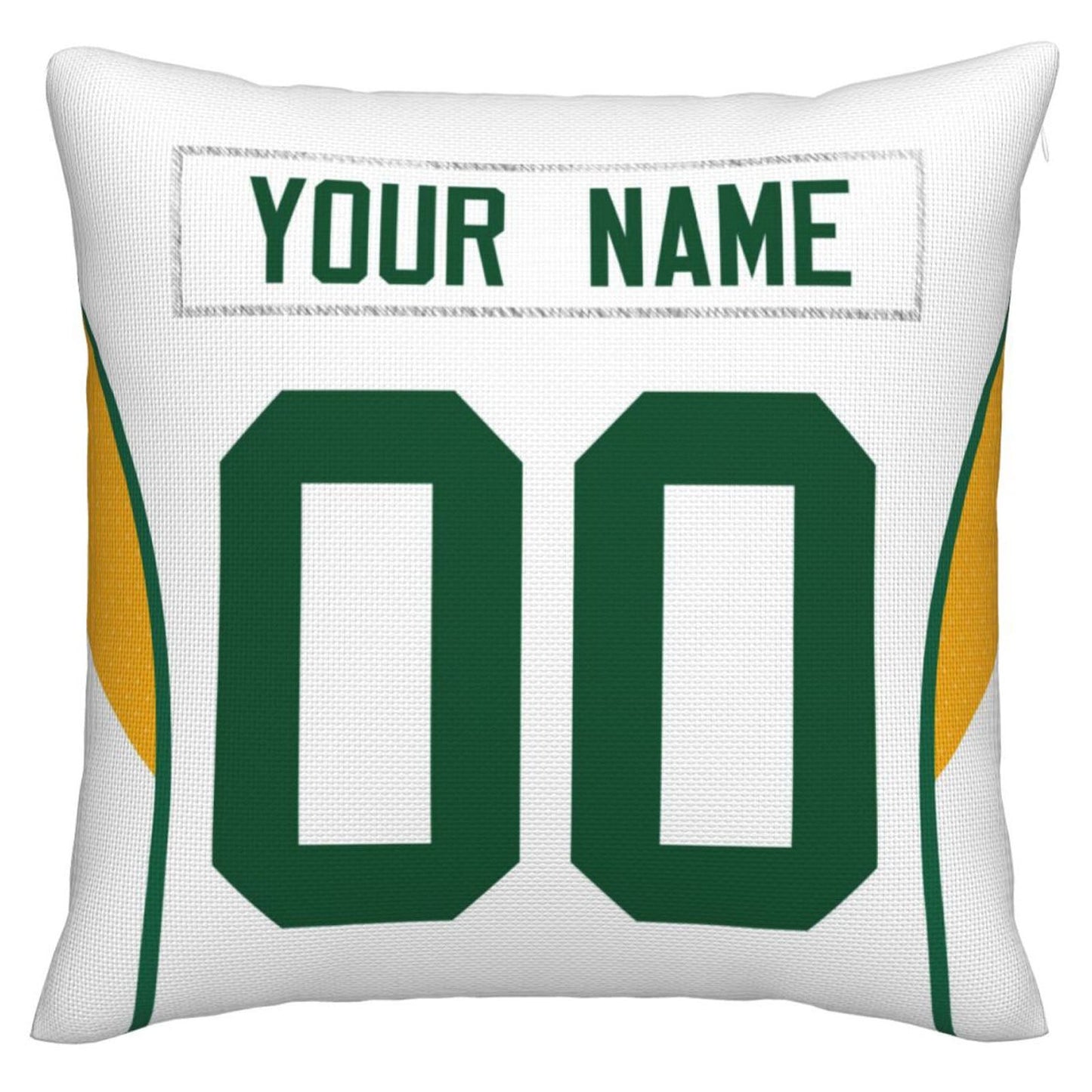 Custom GB.Packers Pillow Decorative Throw Pillow Case - Print Personalized Football Team Fans Name & Number Birthday Gift Football Pillows