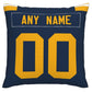 Custom GB.Packers Pillow Decorative Throw Pillow Case - Print Personalized Football Team Fans Name & Number Birthday Gift Football Pillows