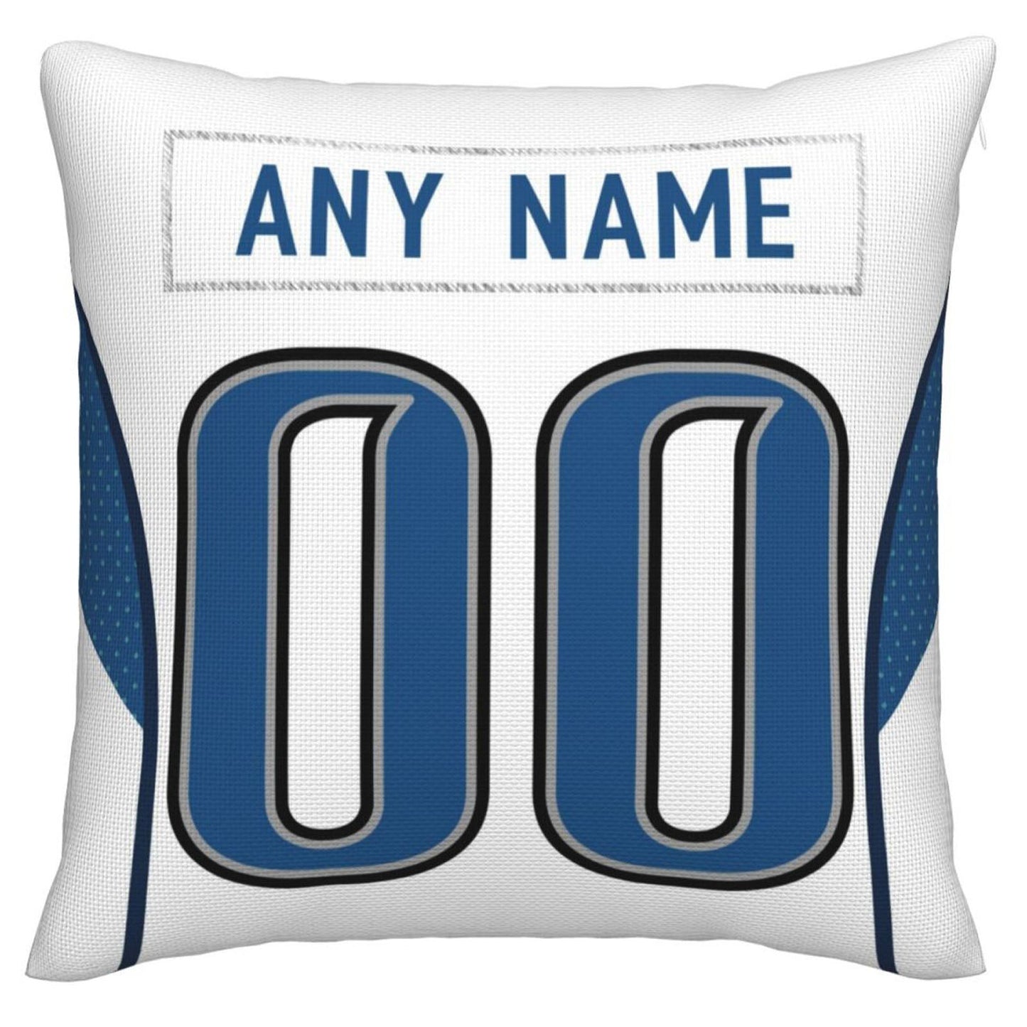 Custom D.Lions Pillow Decorative Throw Pillow Case - Print Personalized Football Team Fans Name & Number Birthday Gift Football Pillows