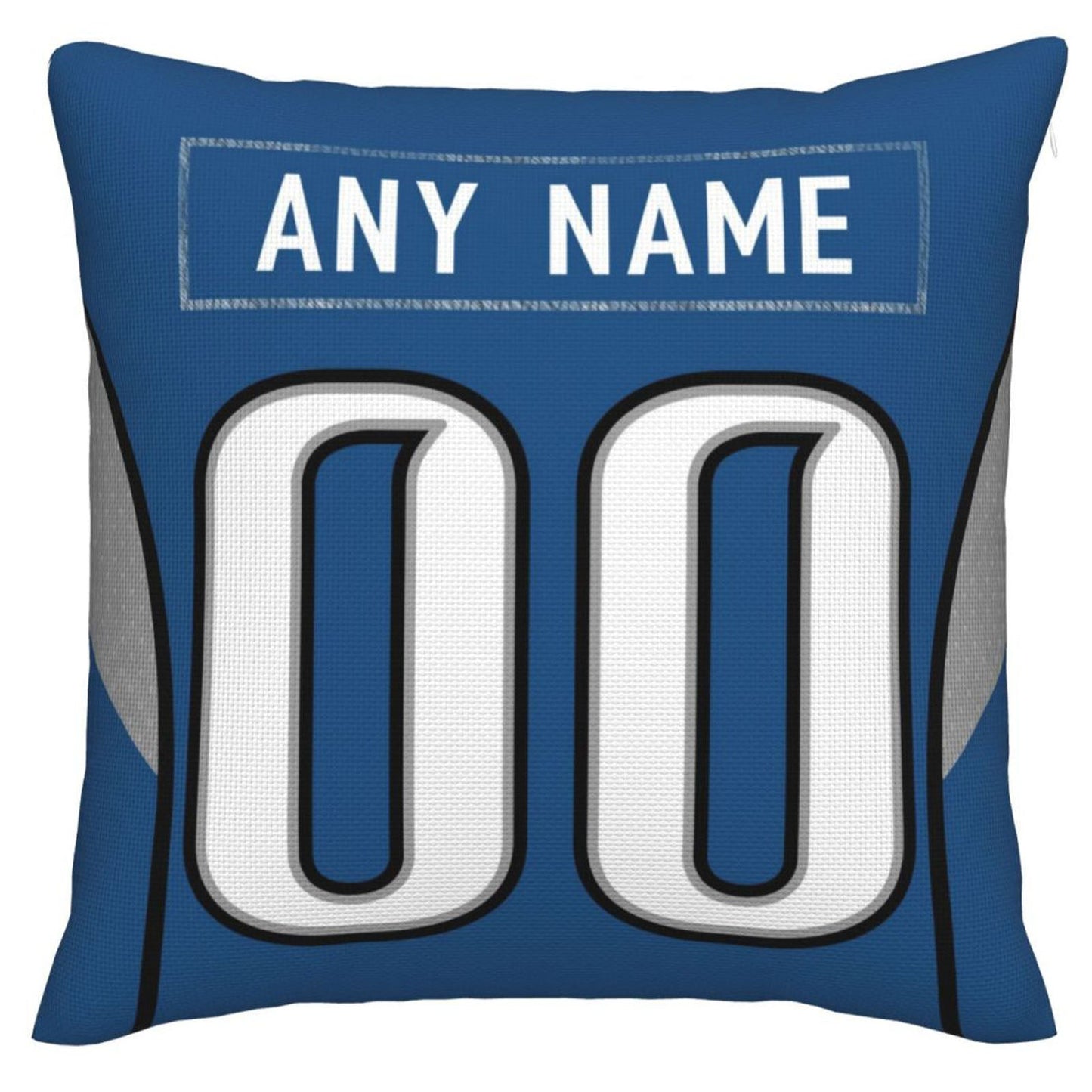 Custom D.Lions Pillow Decorative Throw Pillow Case - Print Personalized Football Team Fans Name & Number Birthday Gift Football Pillows