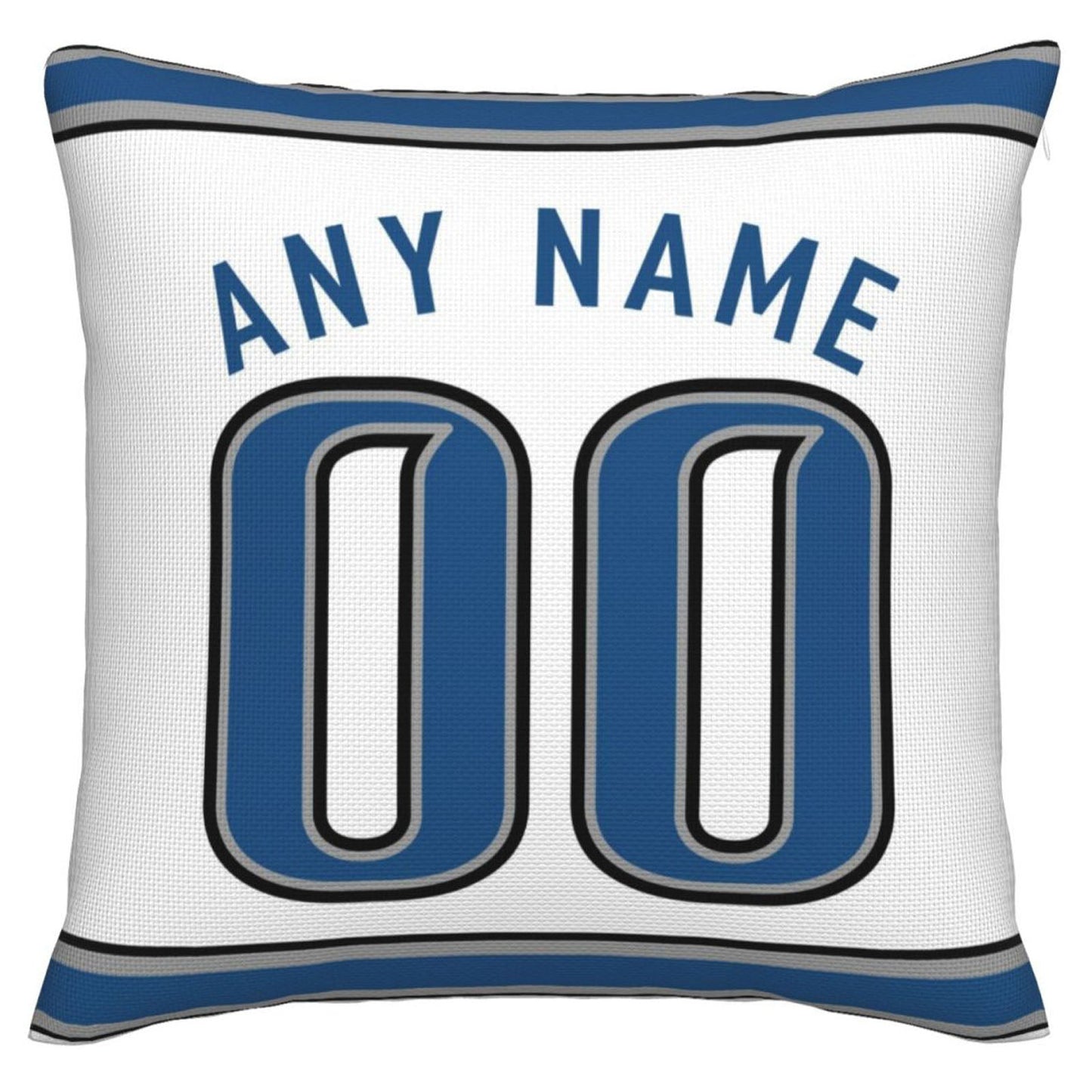 Custom D.Lions Pillow Decorative Throw Pillow Case - Print Personalized Football Team Fans Name & Number Birthday Gift Football Pillows