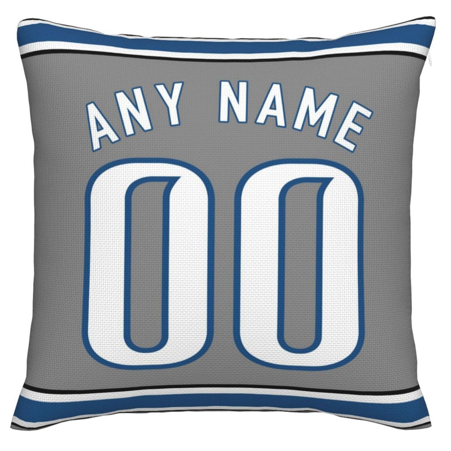 Custom D.Lions Pillow Decorative Throw Pillow Case - Print Personalized Football Team Fans Name & Number Birthday Gift Football Pillows