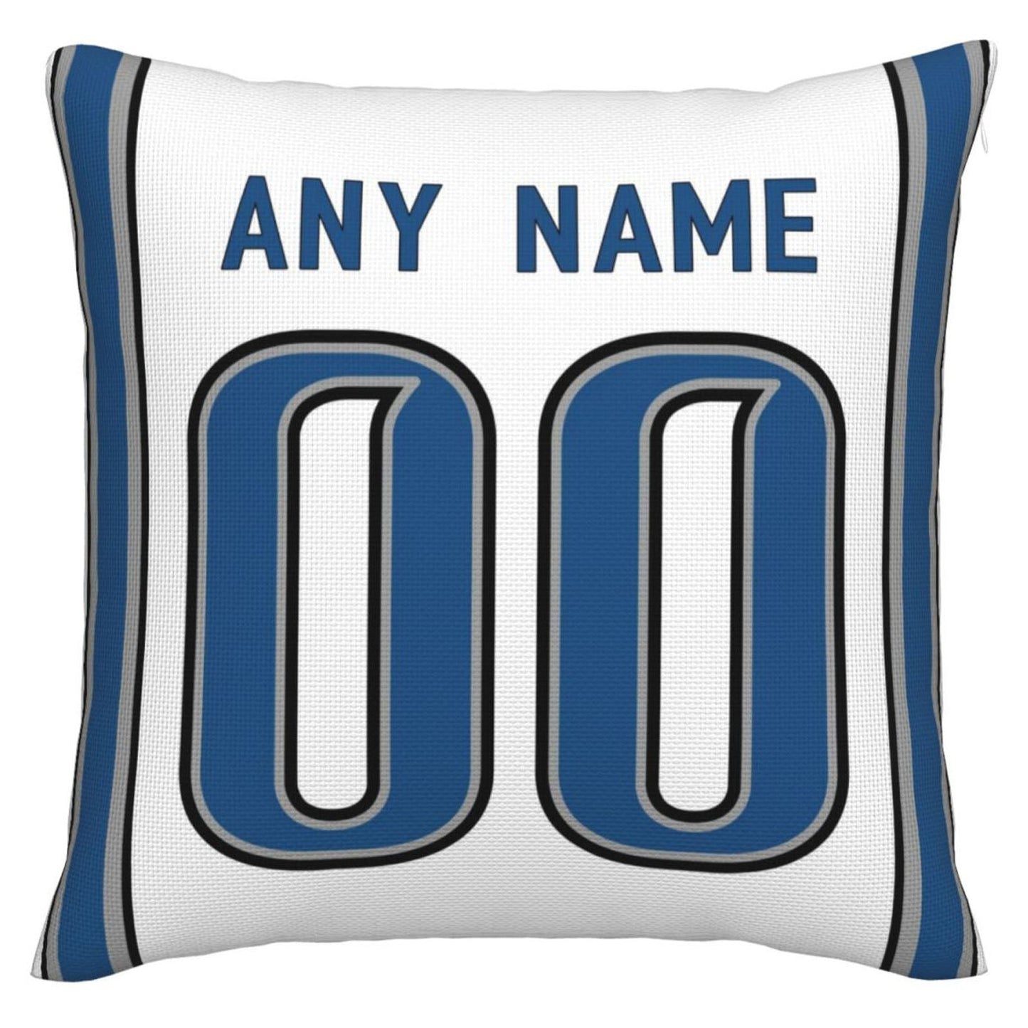 Custom D.Lions Pillow Decorative Throw Pillow Case - Print Personalized Football Team Fans Name & Number Birthday Gift Football Pillows