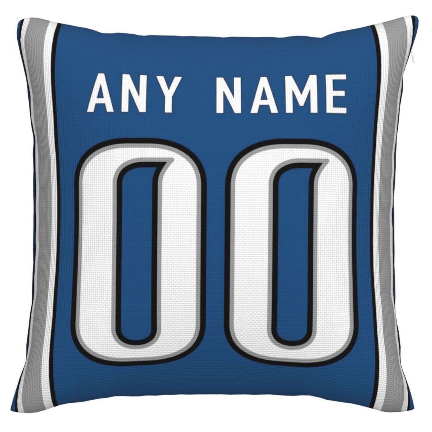 Custom D.Lions Pillow Decorative Throw Pillow Case - Print Personalized Football Team Fans Name & Number Birthday Gift Football Pillows