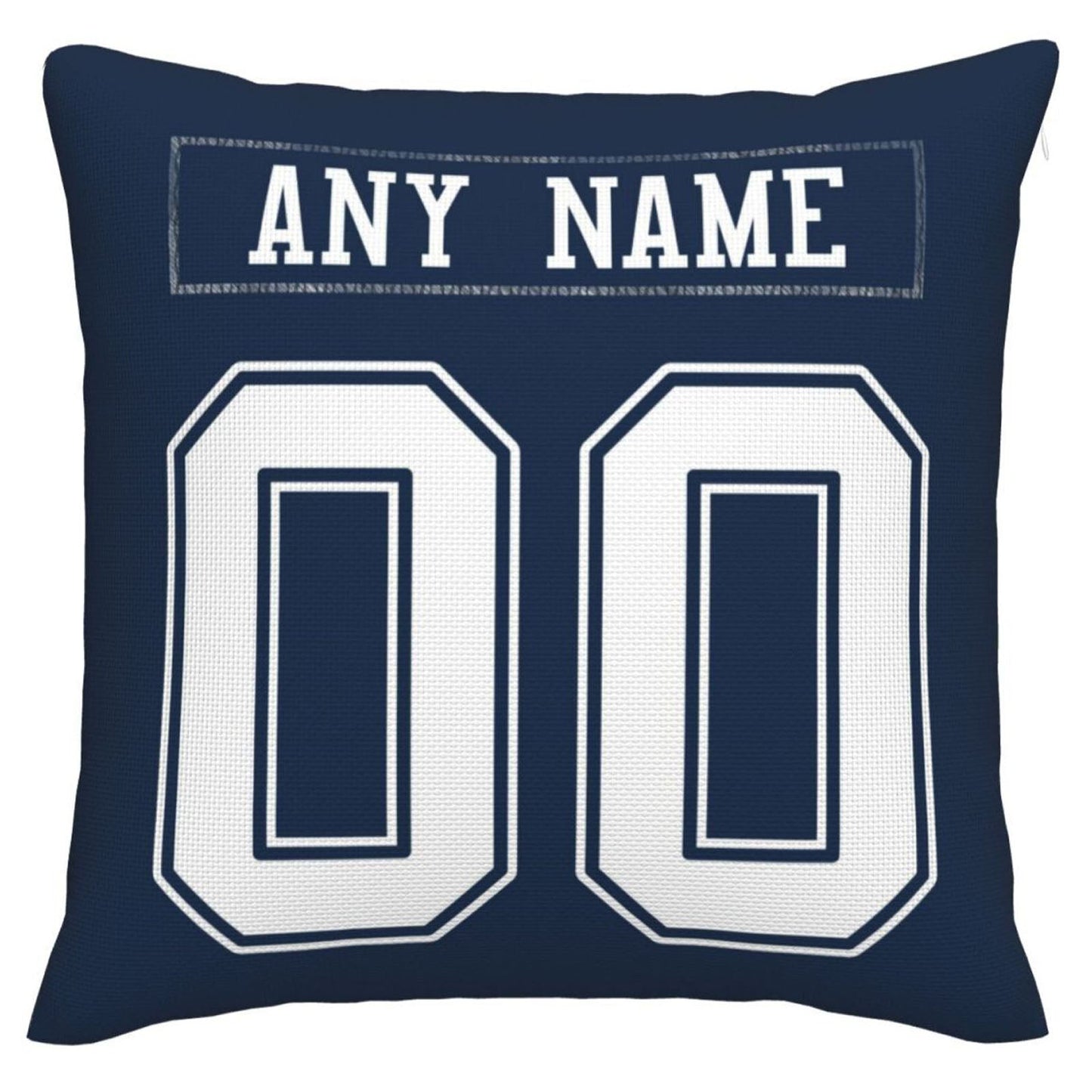 Custom D.Cowboys Pillow Decorative Throw Pillow Case - Print Personalized Football Team Fans Name & Number Birthday Gift Football Pillows