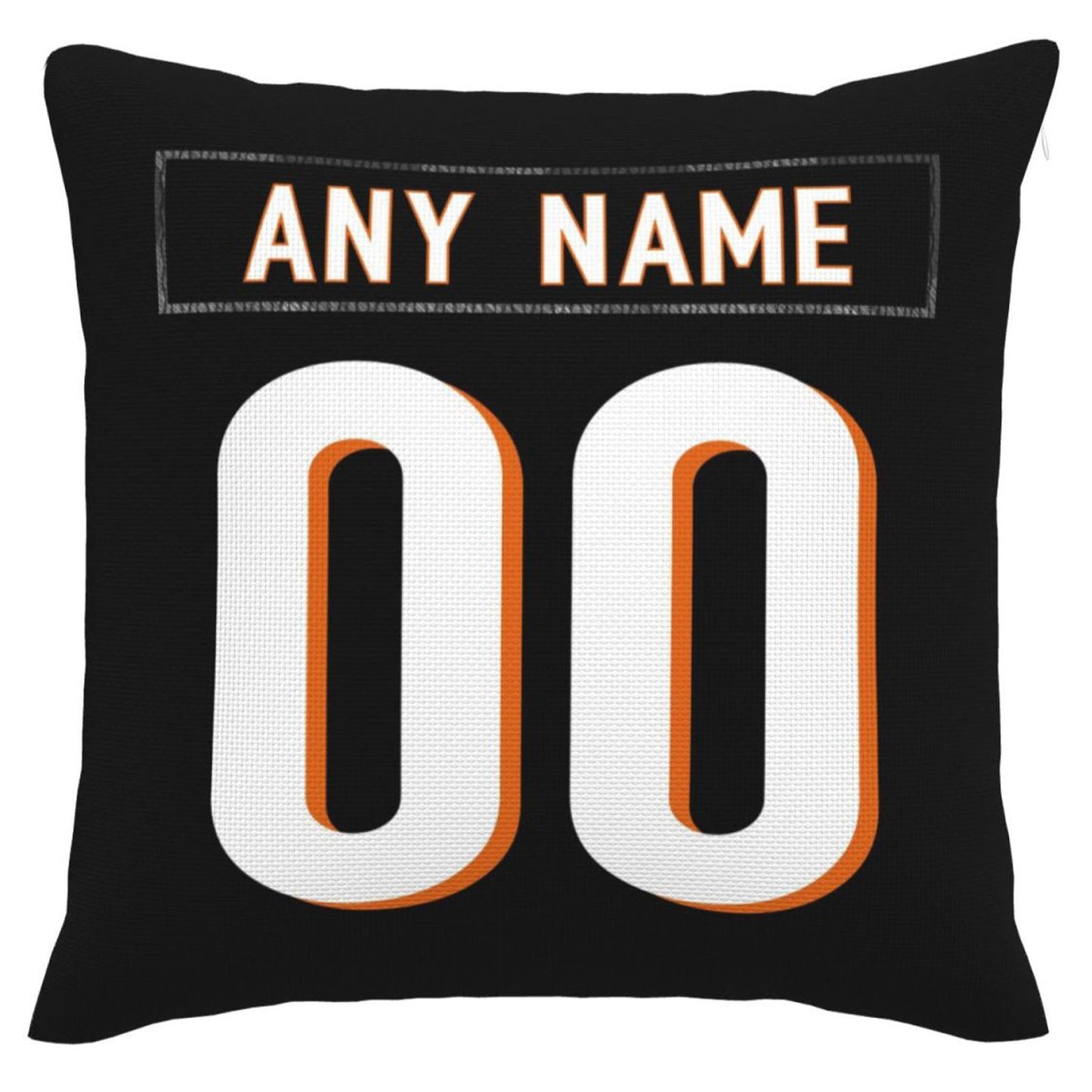 Custom C.Bengals Pillow Decorative Throw Pillow Case - Print Personalized Football Team Fans Name & Number Birthday Gift Football Pillows