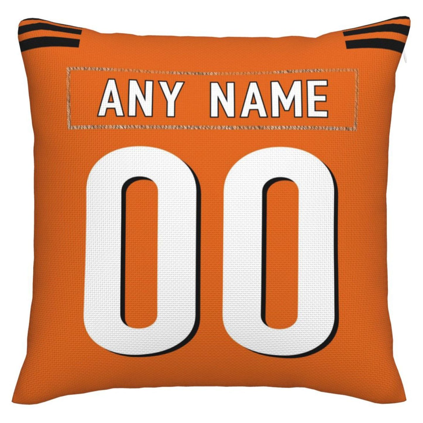 Custom C.Bengals Pillow Decorative Throw Pillow Case - Print Personalized Football Team Fans Name & Number Birthday Gift Football Pillows