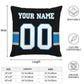 Custom C.Panthers Pillow Football Team Decorative Throw Pillow Case Print Personalized Football Style Fans Letters & Number Birthday Gift Football Pillows