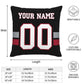 Custom A.Falcons Pillow Decorative Throw Pillow Case - Print Personalized Football Team Fans Name & Number Birthday Gift Football Pillows