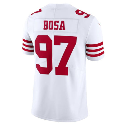 SF.49ers  #97 Nick Bosa New White Stitched American Football Jerseys 2022