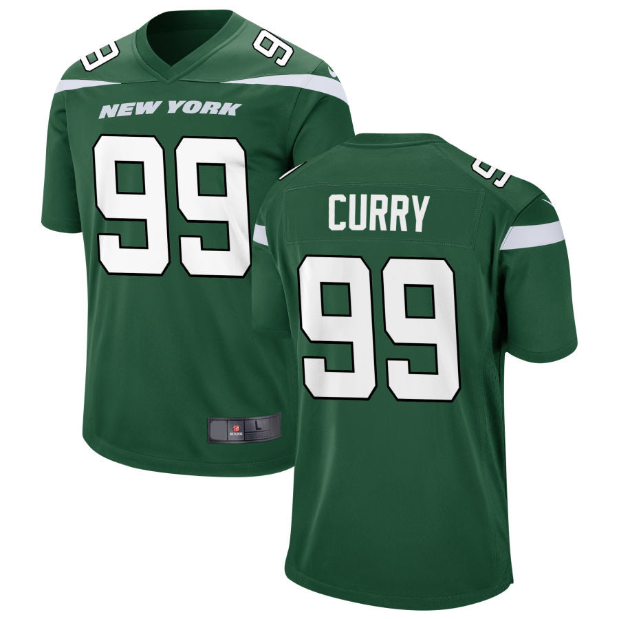 Football Jerseys NY.Jets #99 Vinny Curry Player Stitched Game Jersey