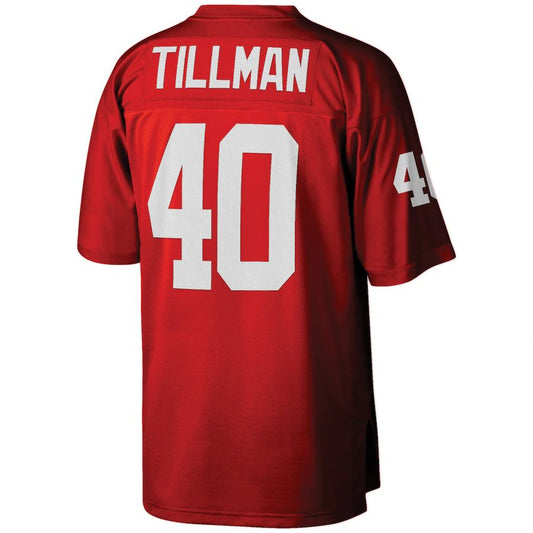 A.Cardinals #40 Pat Tillman Mitchell & Ness Cardinal Big & Tall 2000 Retired Player Replica Jersey Stitched American Football Jerseys