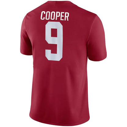 A.Crimson Tide #9 Amari Cooper Game Jersey Stitched American College Jerseys