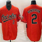 Baltimore Orioles #2 Gunnar Henderson Number Orange Cool Base Stitched Jersey Baseball Jerseys
