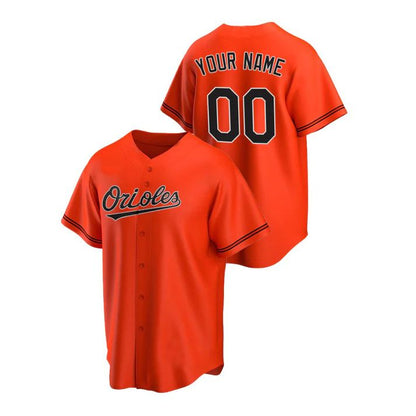 Custom Baltimore Orioles Orange Jersey Men Youth Women Stitched Baseball Jerseys