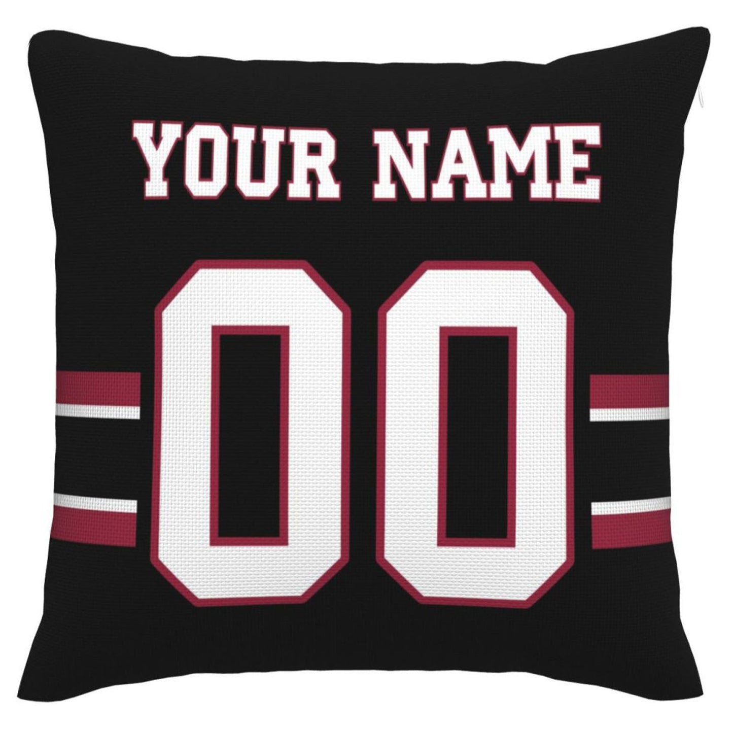 Custom A.Cardinals Pillow Decorative Throw Pillow Case - Print Personalized Football Team Fans Name & Number Birthday Gift Football Pillows