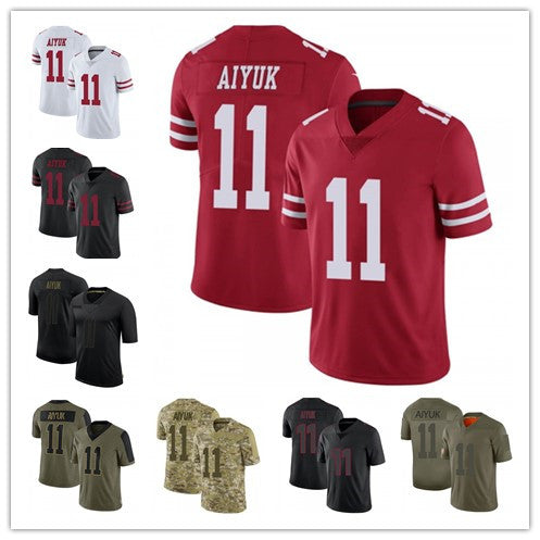 Men's #11 Brandon Aiyuk SF.49ers Limited Stitched Jerseys