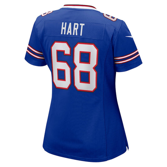 B.Bills #68 Bobby Hart Royal Game Jersey Stitched American Football Jerseys