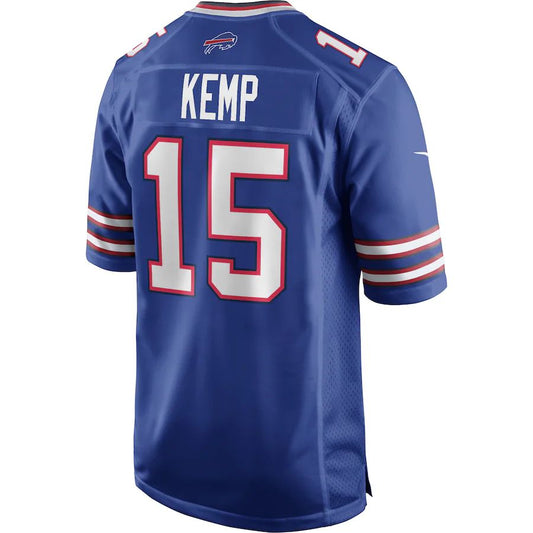 B.Bills #15 Jack Kemp Royal Game Retired Player Jersey American Stitched Football Jerseys