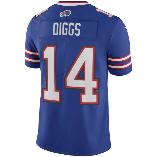 B.Bills #14 Stefon Diggs Royal Vapor Limited Jersey American Stitched Football Jerseys