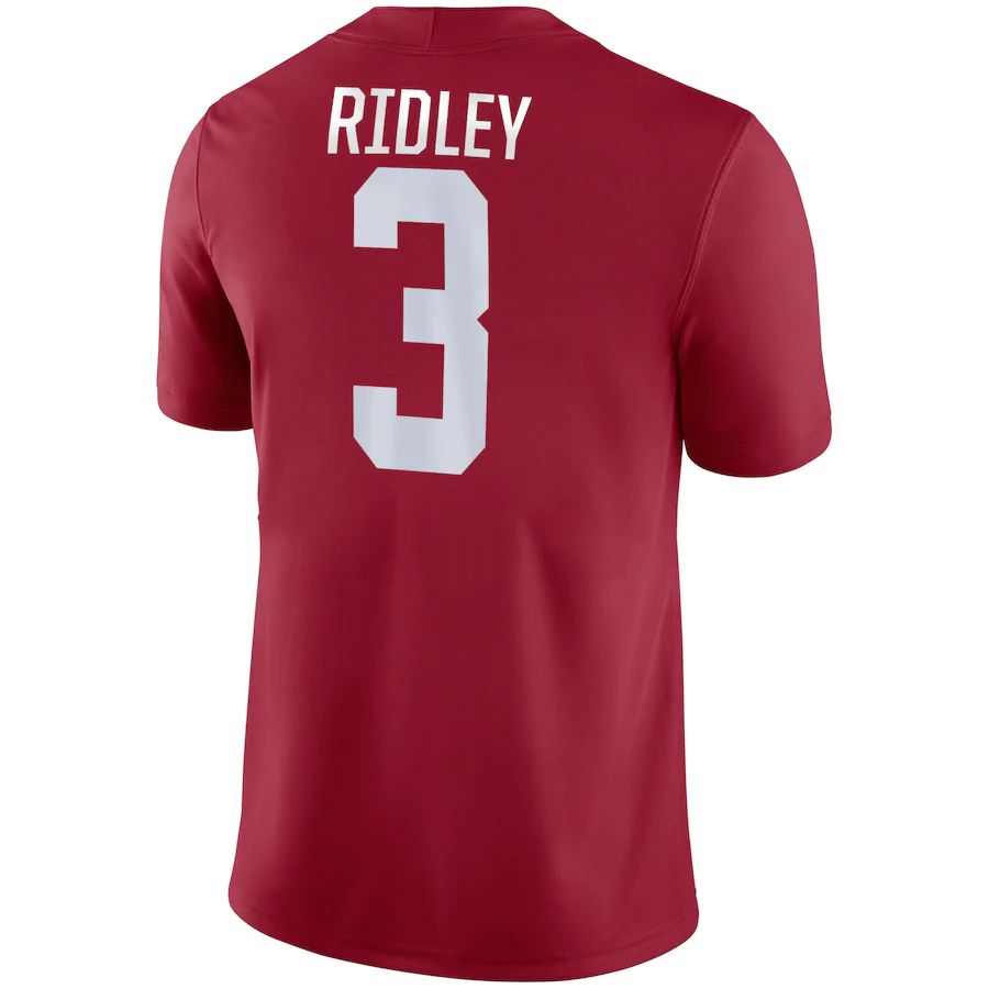 A.Crimson Tide #3 Calvin Ridley Game Jersey Stitched American College Jerseys