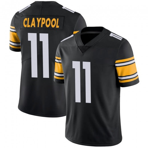 Personalized Football Jersey For Men Chase Claypool Black Of P.Steelers Jerseys #11