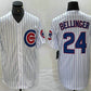 Chicago Cubs #24 Cody Bellinger White Stitched Cool Base Jersey Baseball Jersey