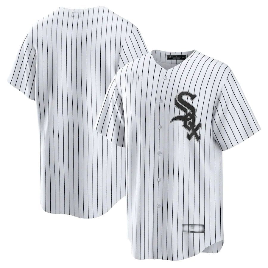 Chicago White Sox White Home Replica Team Jersey Baseball Jerseys