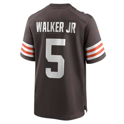 C.Browns #5 Anthony Walker Jr. Brown Player Game Jersey Stitched American Football Jerseys