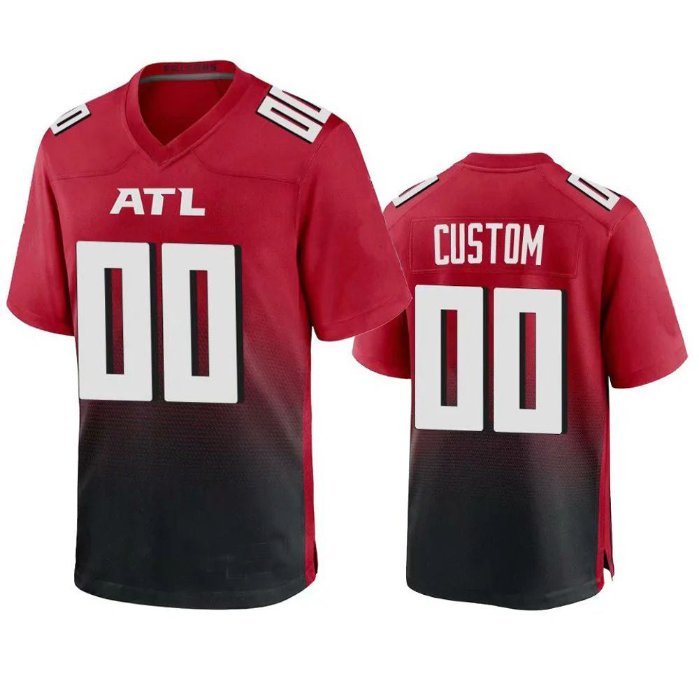 Custom A.Falcons Stitched American  Embroidered Personalize Any Name and Number Stitched Football Jerseys