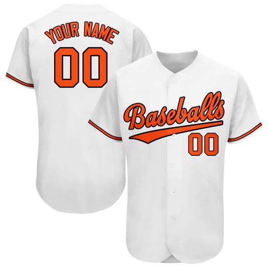 Custom Baltimore Orioles Stitched Personalized Button Down Baseball T Shirt Baseball Jerseys