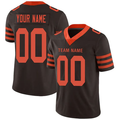 Custom C.Browns Personalize Birthday Gifts Brown Jersey American Jerseys Stitched  Football Jerseys
