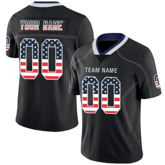 Custom D.Cowboys  Personalize Birthday Gifts Black Jersey Stitched American Football Jerseys