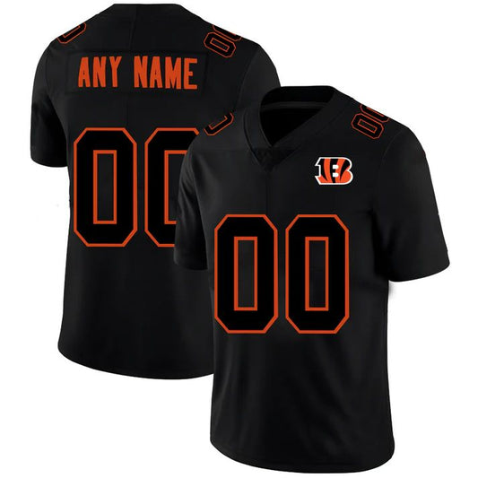Custom C.Bengals Black Stitched Name And Number Size S to 6XL Christmas Birthday Gift American Jerseys Stitched  Football Jerseys