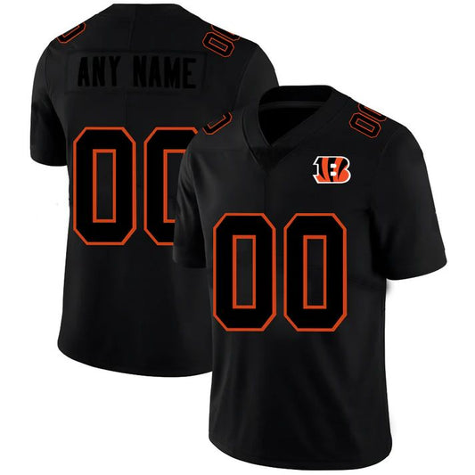 Custom C.Bengals Black Name And Number Size S to 6XL Christmas Birthday Gift American Jerseys Stitched  Football Jerseys