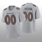 Custom D.Broncos Gray Atmosphere Game Jersey Stitched American Football Jerseys