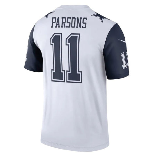 D.Cowboys #11 Micah Parsons White Alternate Legend Jersey Stitched American Football Jerseys
