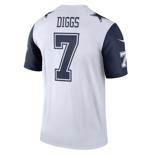 D.Cowboys #7 Trevon Diggs White Legend Player Jersey Stitched American Football Jerseys