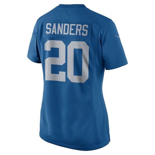D.Lions #20 Barry Sanders Barry Sanders Blue 2017 Throwback Retired Player Game Jersey Stitched American Football Jerseys