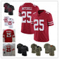 Men's #25 Elijah Mitchell SF.49ers Limited Stitched Jerseys