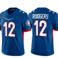 GB.Packers #12 Aaron Rodgers Blue 2022 Pro Bowl Vapor Untouchable Stitched Limited Jersey American Football Jerseys