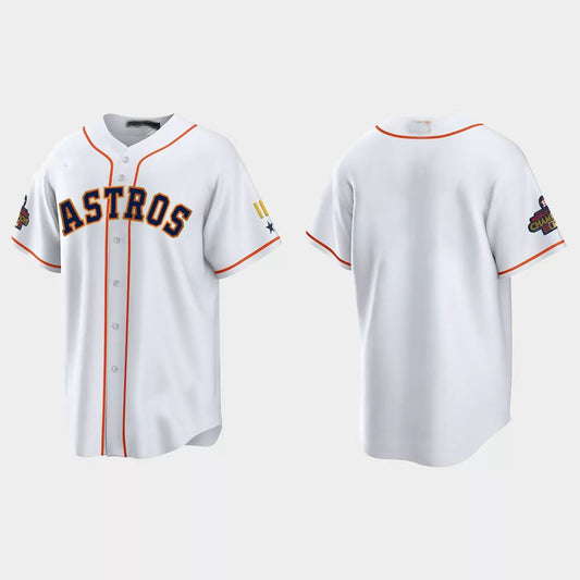 Houston Astros 2023 Gold Program Jersey – White Stitches Baseball Jerseys