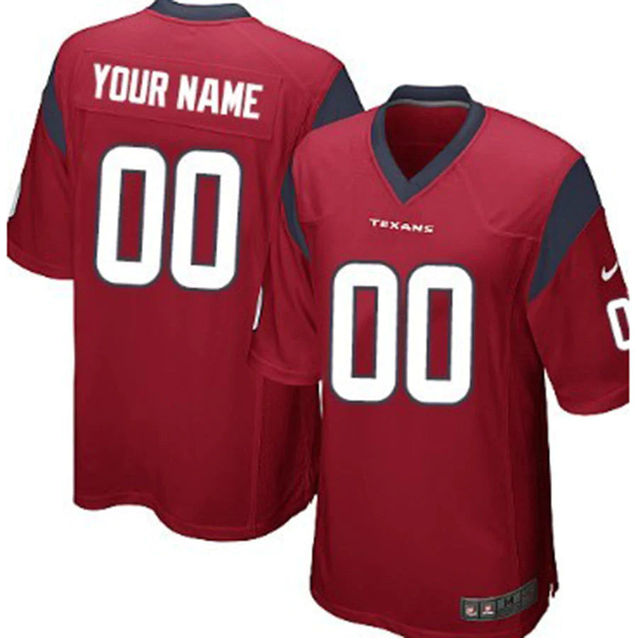 Custom H.Texans Game American Jerseys Stitched Football Jerseys