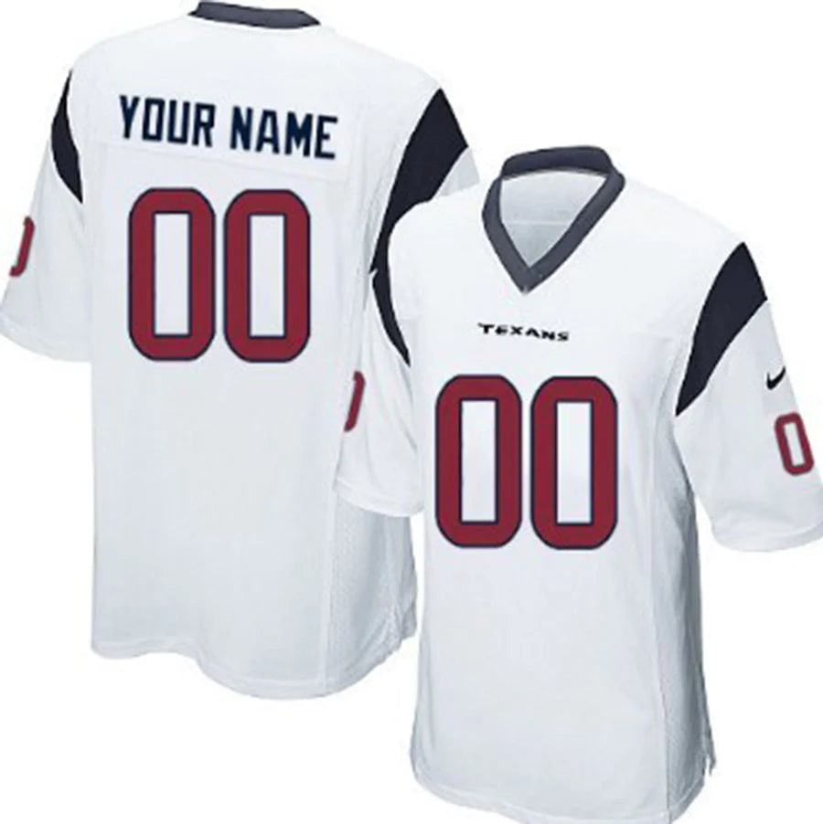 Custom H.Texans Game American Jerseys Stitched Football Jerseys